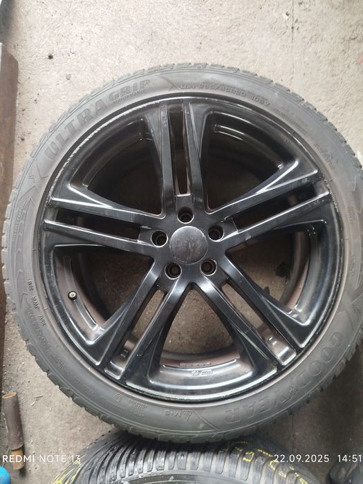 Koła Alu DBV 9Jx20(5x112,ET35)+2x Opony Kelber 2x Goodyear 225/45/20