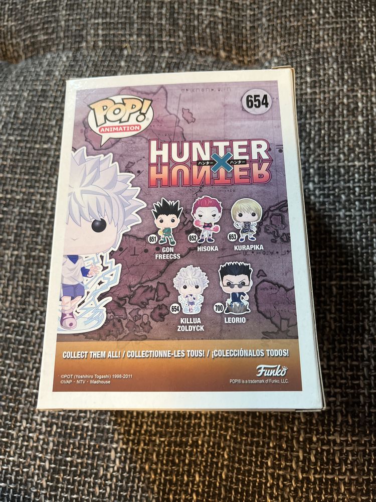 Vinyl pop! Killua Zoldyck 654