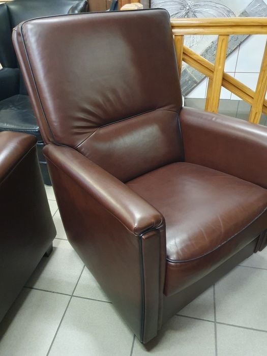 Skórzany komplet wypoczynkowy