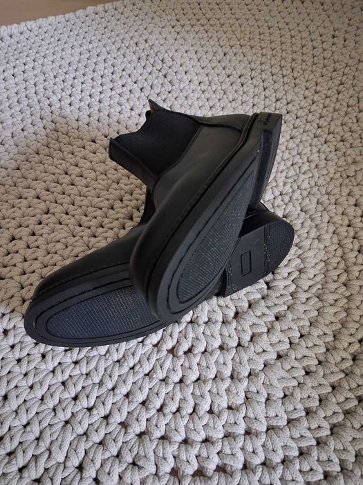 Buty do jazdy konnej jeździeckie skórzane 32 Decathlon czarne