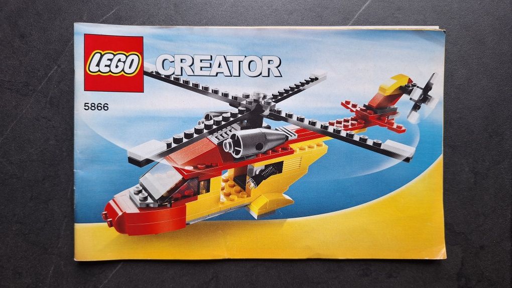 Lego 5866 Creator 3w1 Helikopter ratunkowy