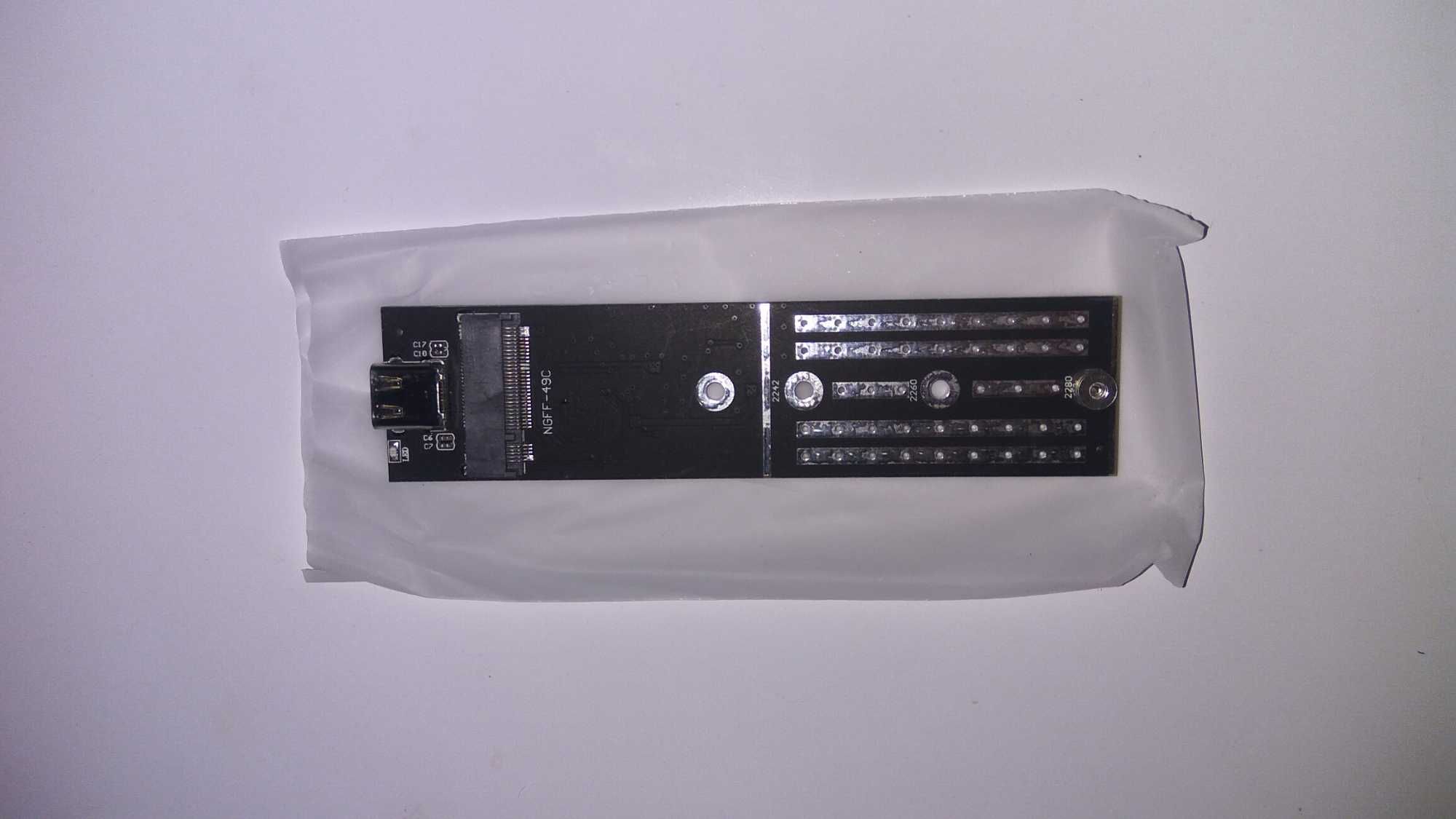 Корпус ELUTENG для M.2 NGFF SSD USB-C 3.1 (B/B+M) (2280–2230)