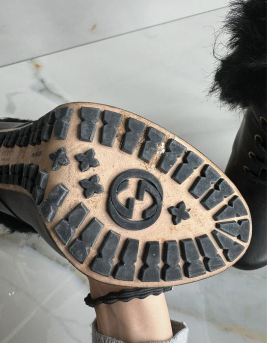 Buty damskie Gucci na zime 37.5 stan idealny