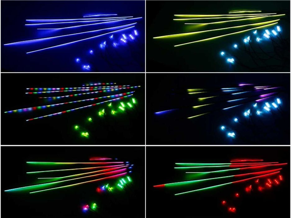 Комплект підсвітки салону авто, 6 в 1, 18 в 1, RGB/Symphony