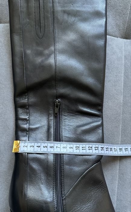 Чоботи Cosmoparis жіночі шкіряні чорні розмір 38