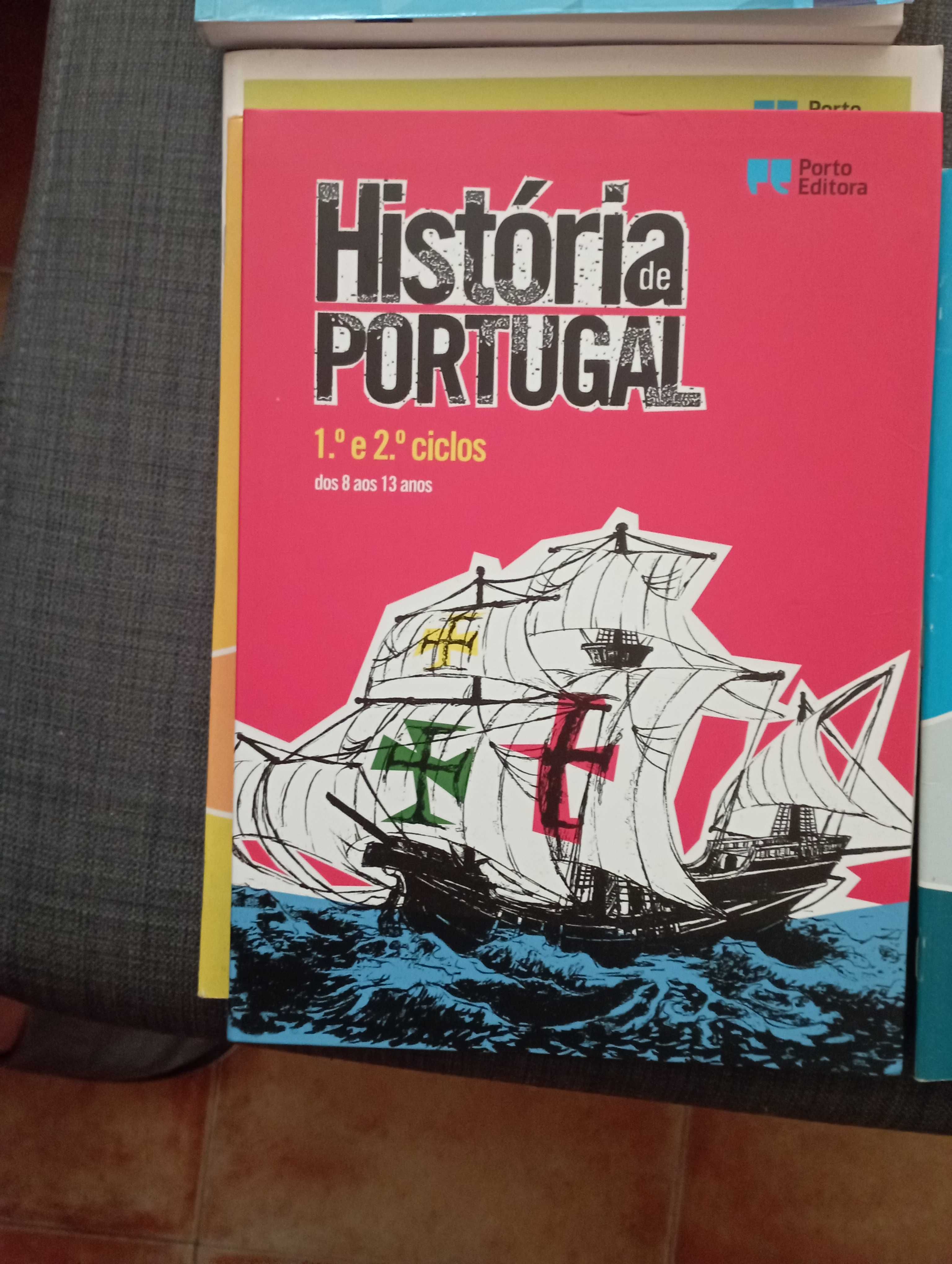 Manuais de apoio escolar - Diversos anos e disciplinas