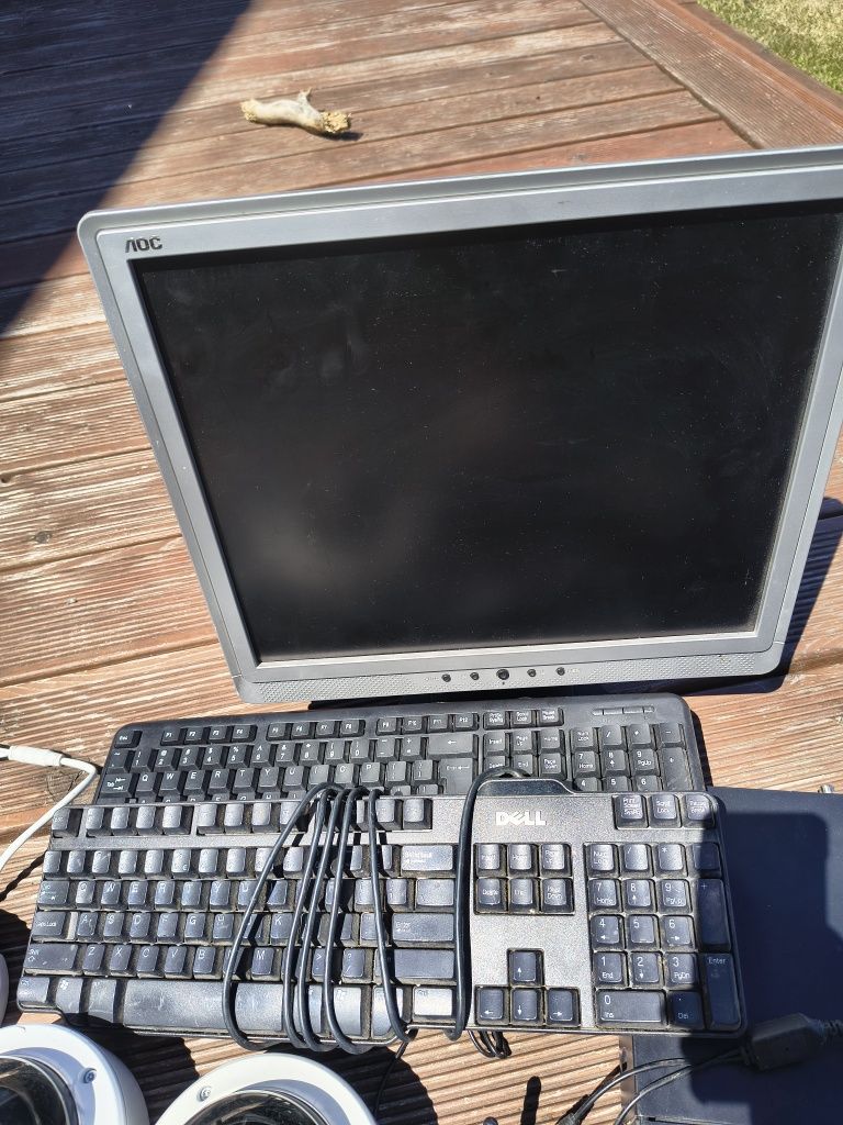 Hikivision kamery, monitor, rejestrator itp