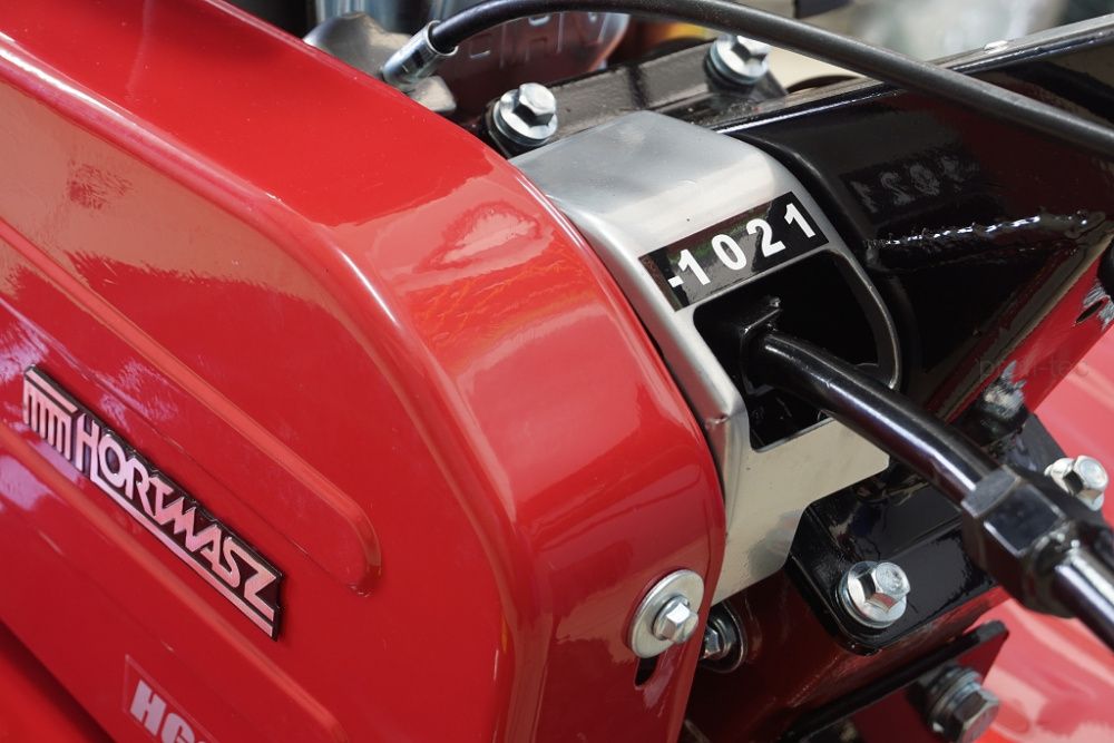 GLEBOGRYZARKA Hortmasz HGS500 6.5KM +pług+koła+tarcze 3BIEGI 85cm