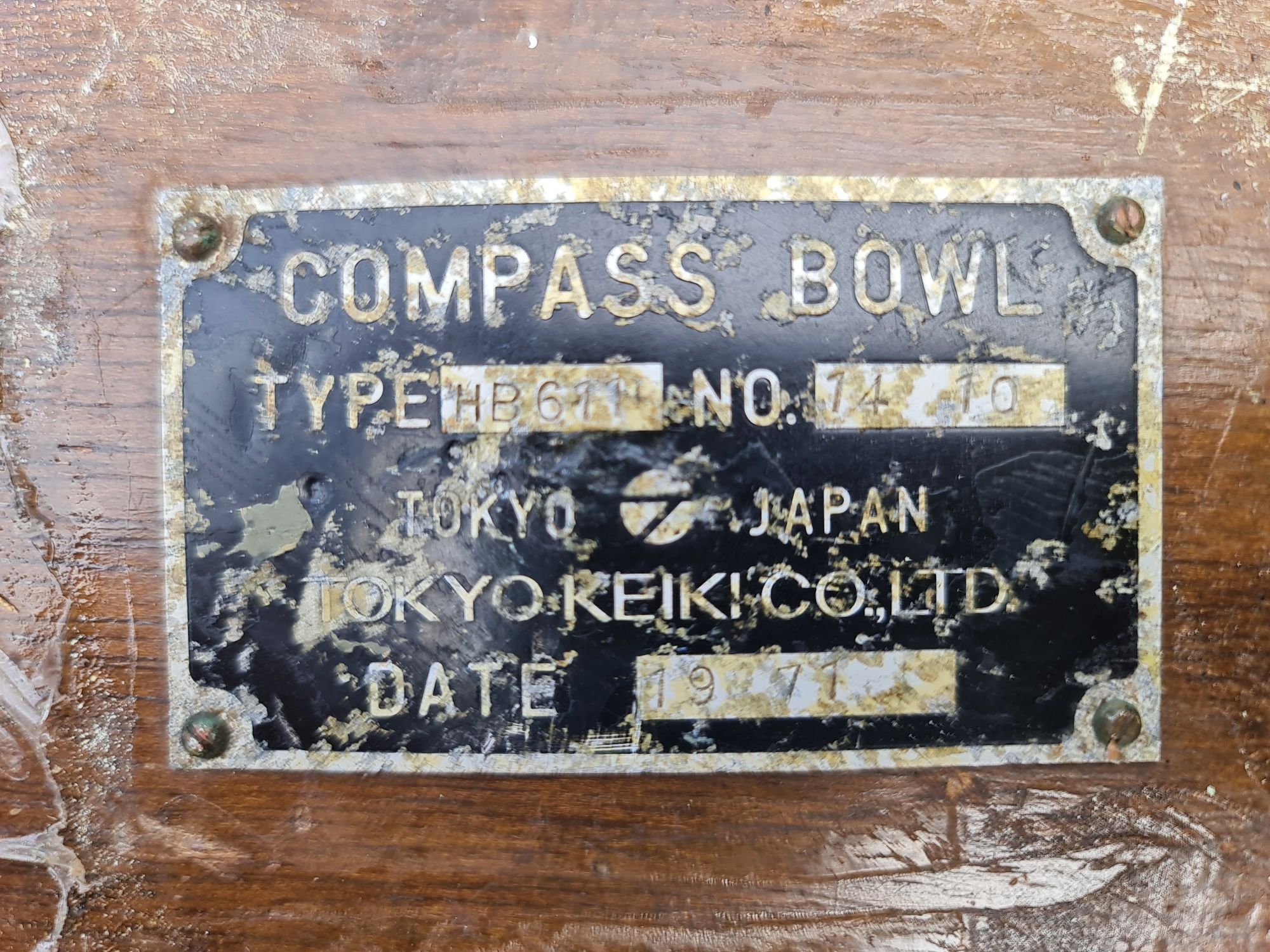 Bússola, compass magnética TOKYO HB 611