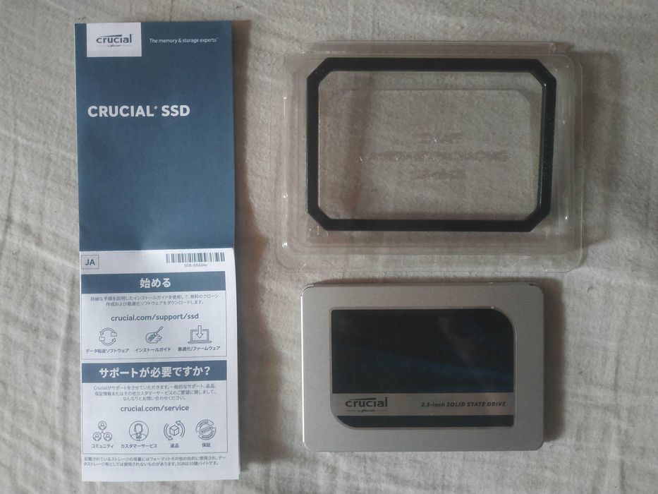 Фактично НОВИЙ SSD Crucial 500 Gb sata3 !
