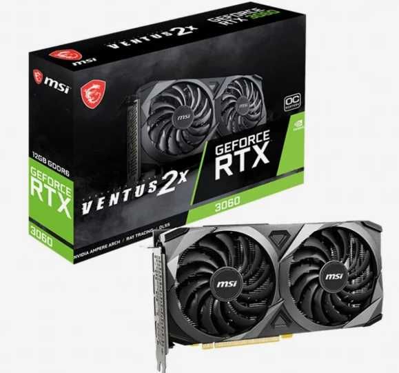 MSI GeForce RTX 3060 VENTUS 2X OC 12GB   Gwarancja !!!