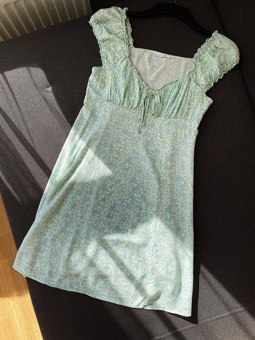 Женский сарафан с цветочным принтом