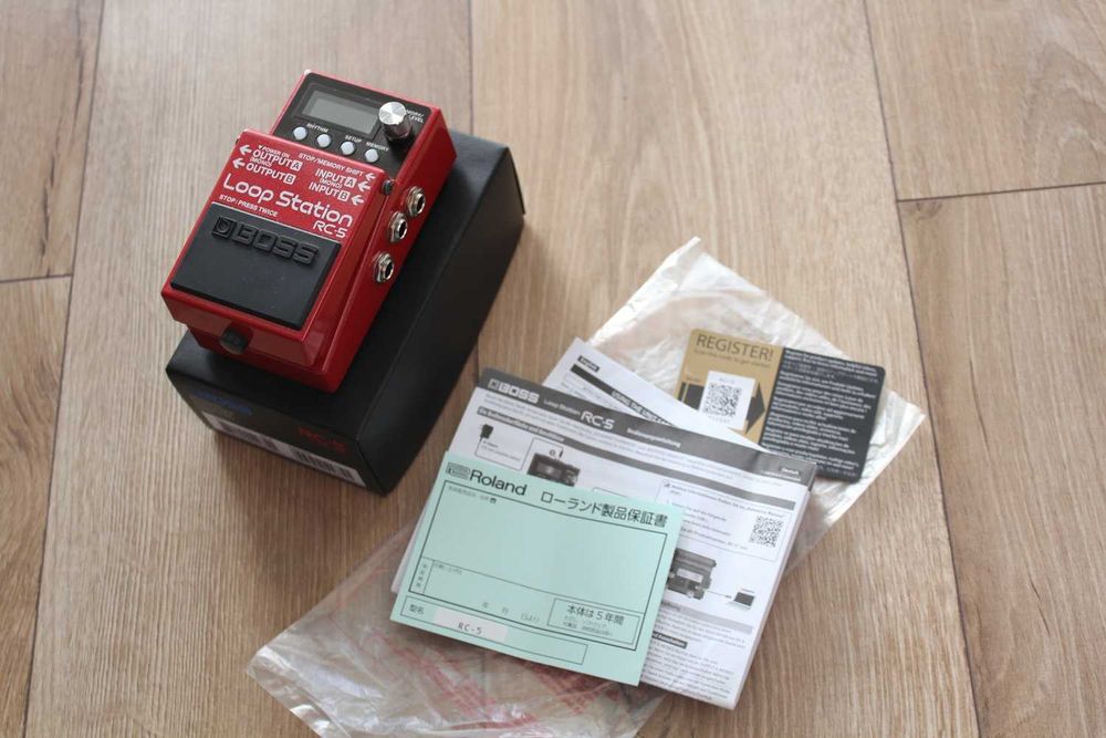Boss RC-5 Loop Station. Idealny. Jak nowy. Polecam.