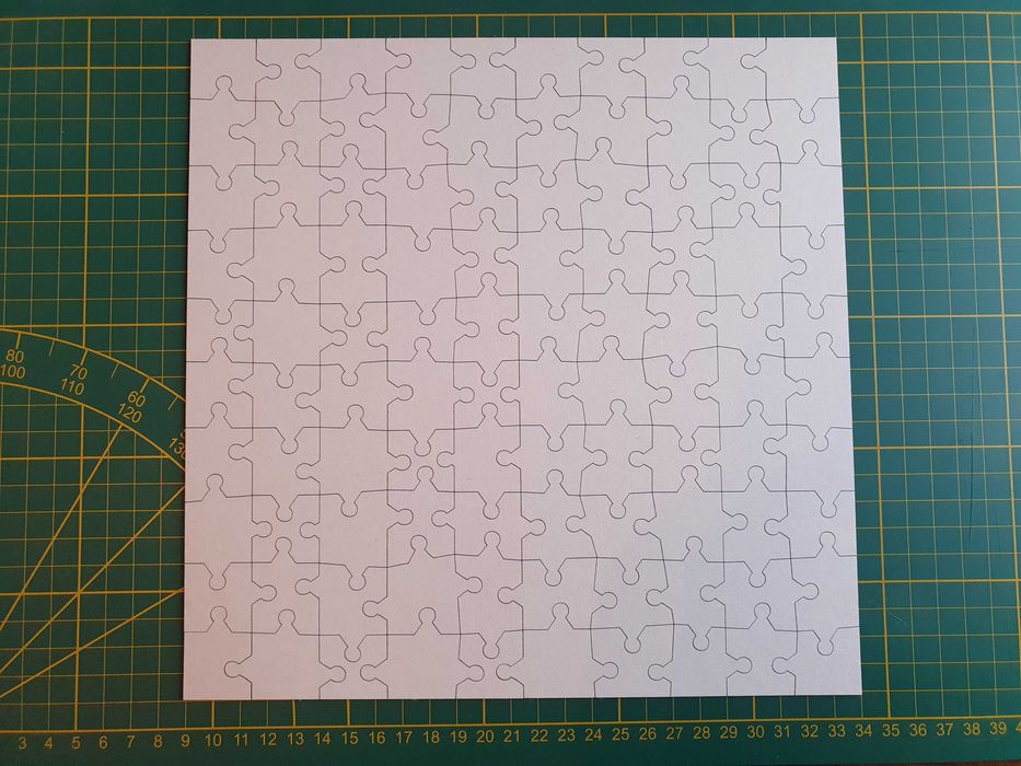 Idealny prezent dla kreatywnych Puzzle do uzupełnienia