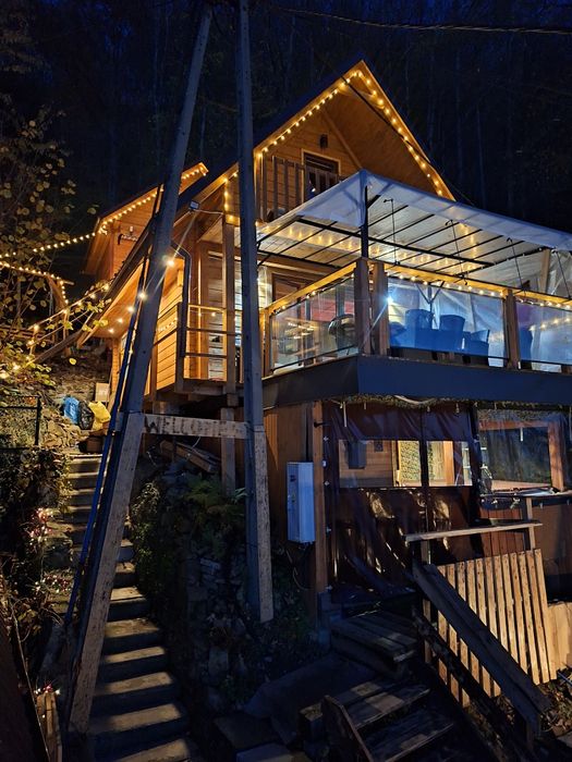 Nowe Domki nad Jeziorem w Górach 50 m do wody z jacuzzi