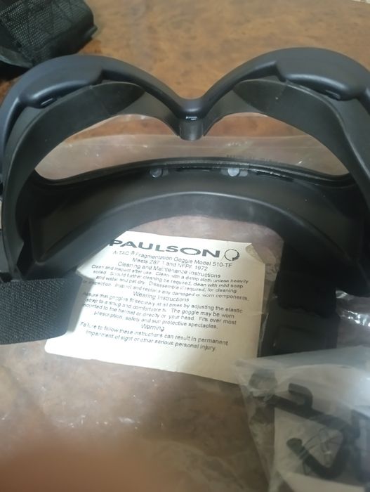 Тактичні протиосколкові окуляри USA Paulson 510 tf