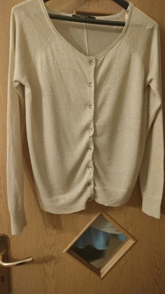 Sweter damski kolor złoty rozmiar M