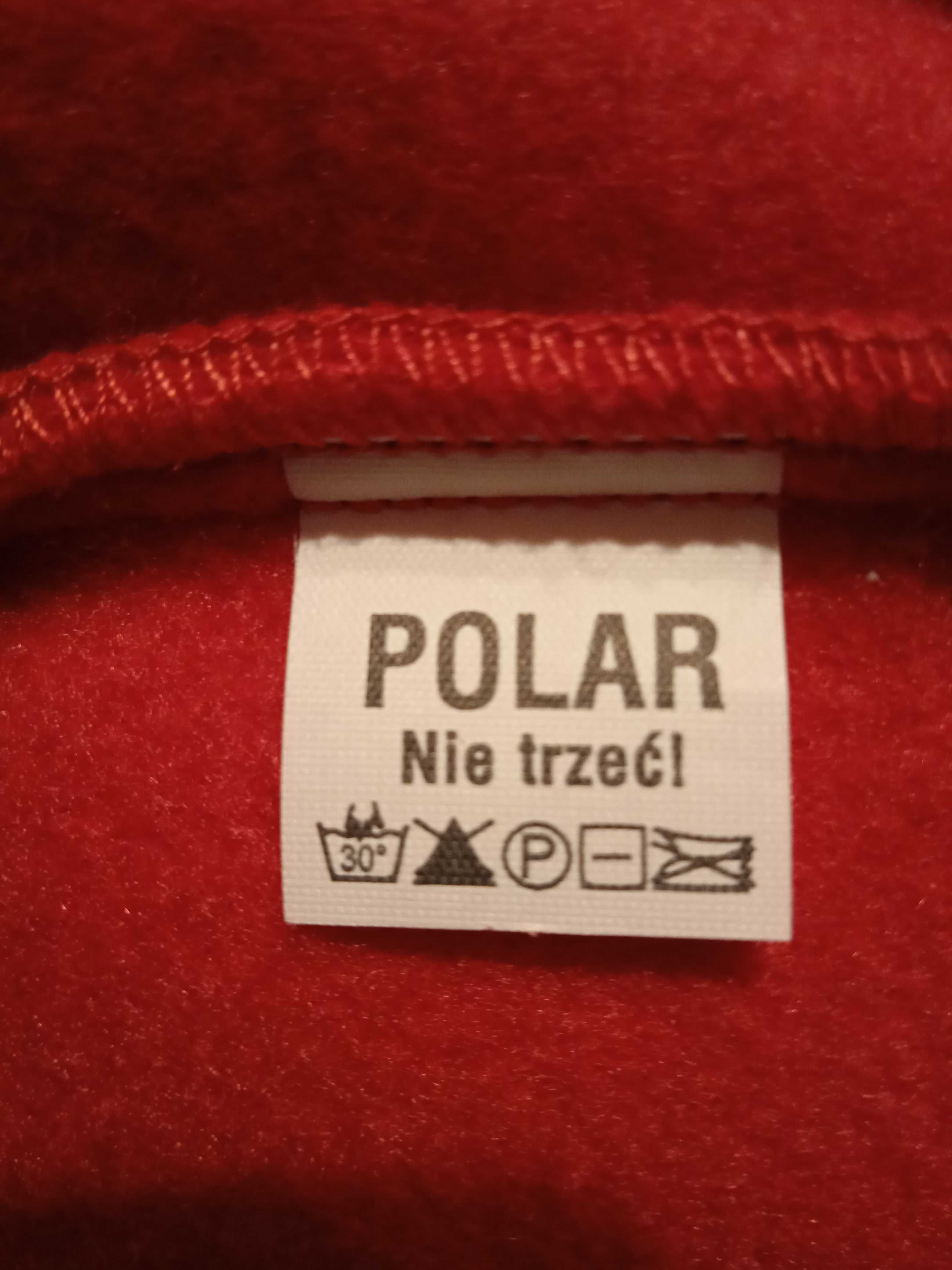 Polarex Bluza polarowa z zamkiem logo Nowa Rozmiar L