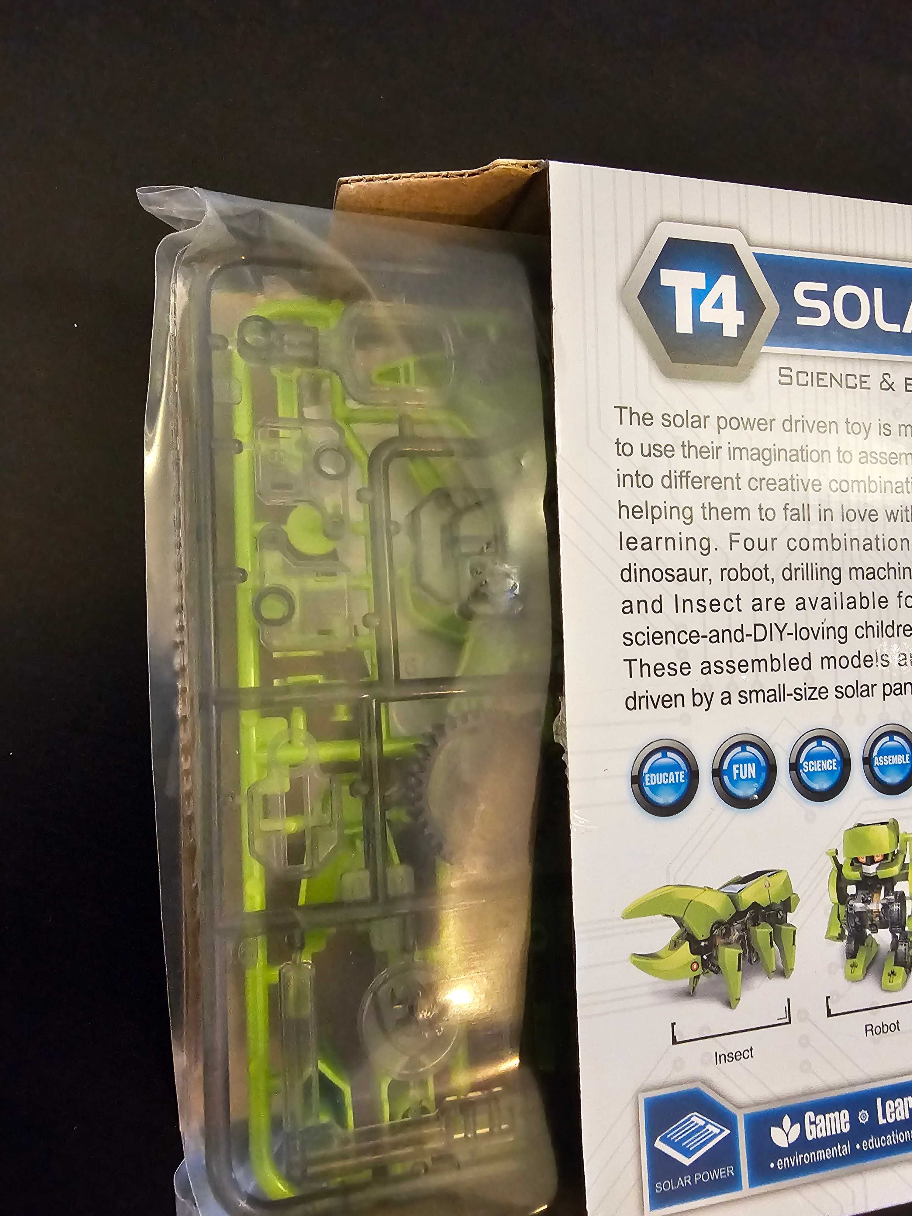 Robot Solarny 4 w 1 Dinozaur - zabawka edukacyjna