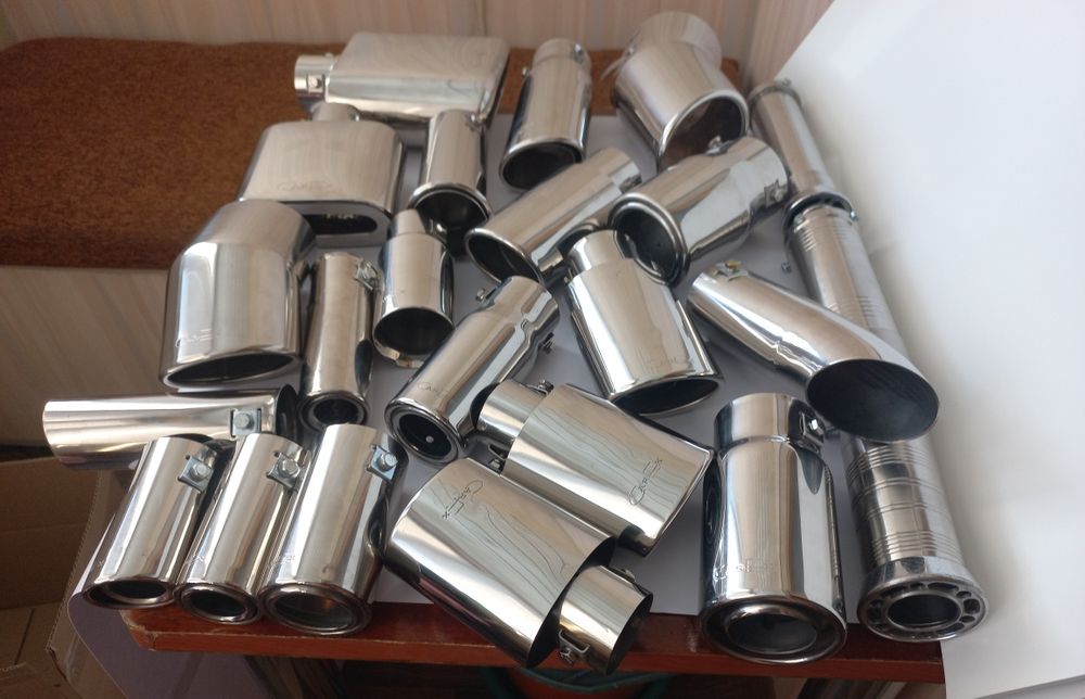 Насадки на глушник. Насадки на глушитель автомобиля