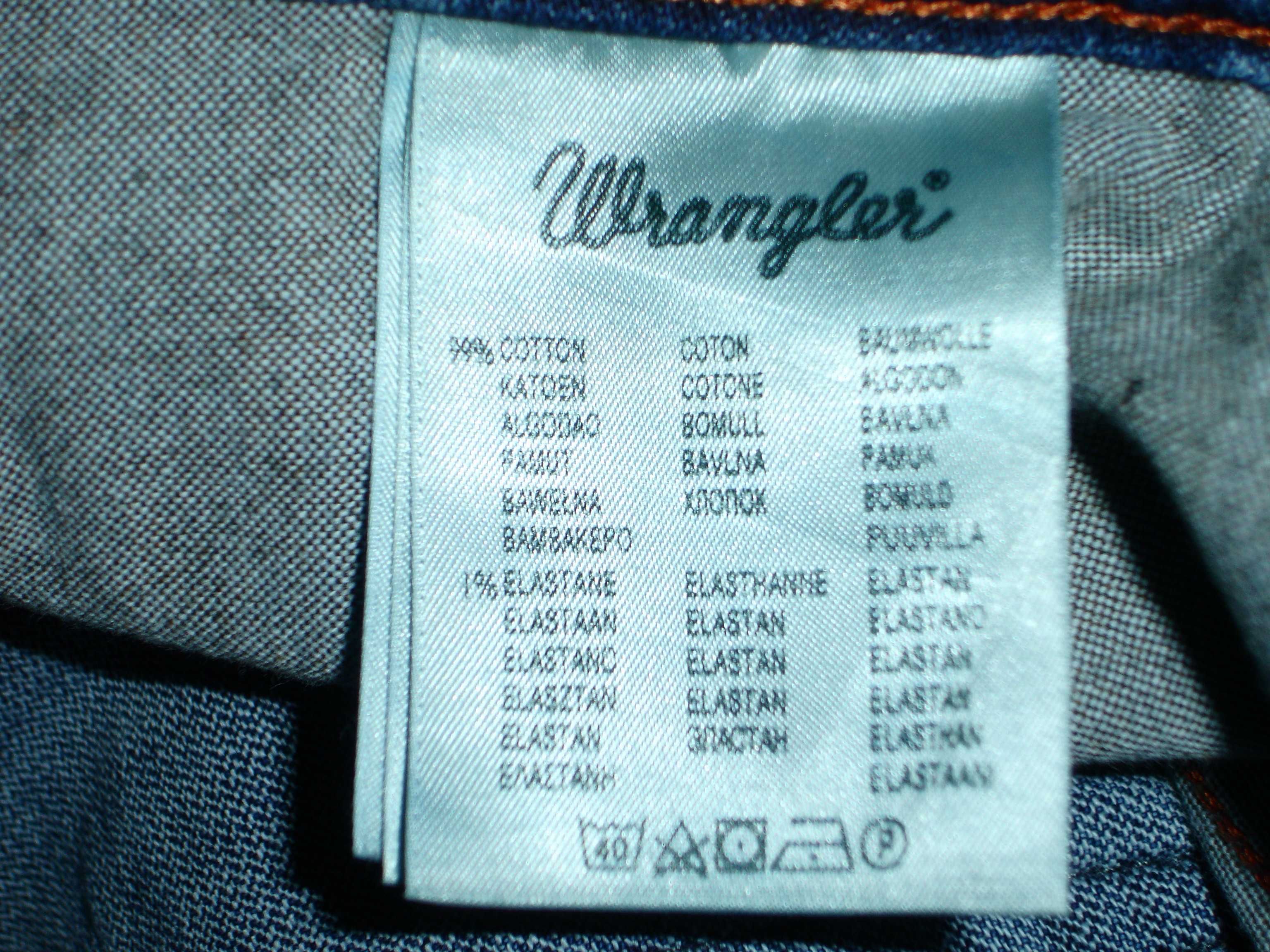 Wrangler model Jacksville W38 L34 spodnie jeansowe jeansy oryginalne
