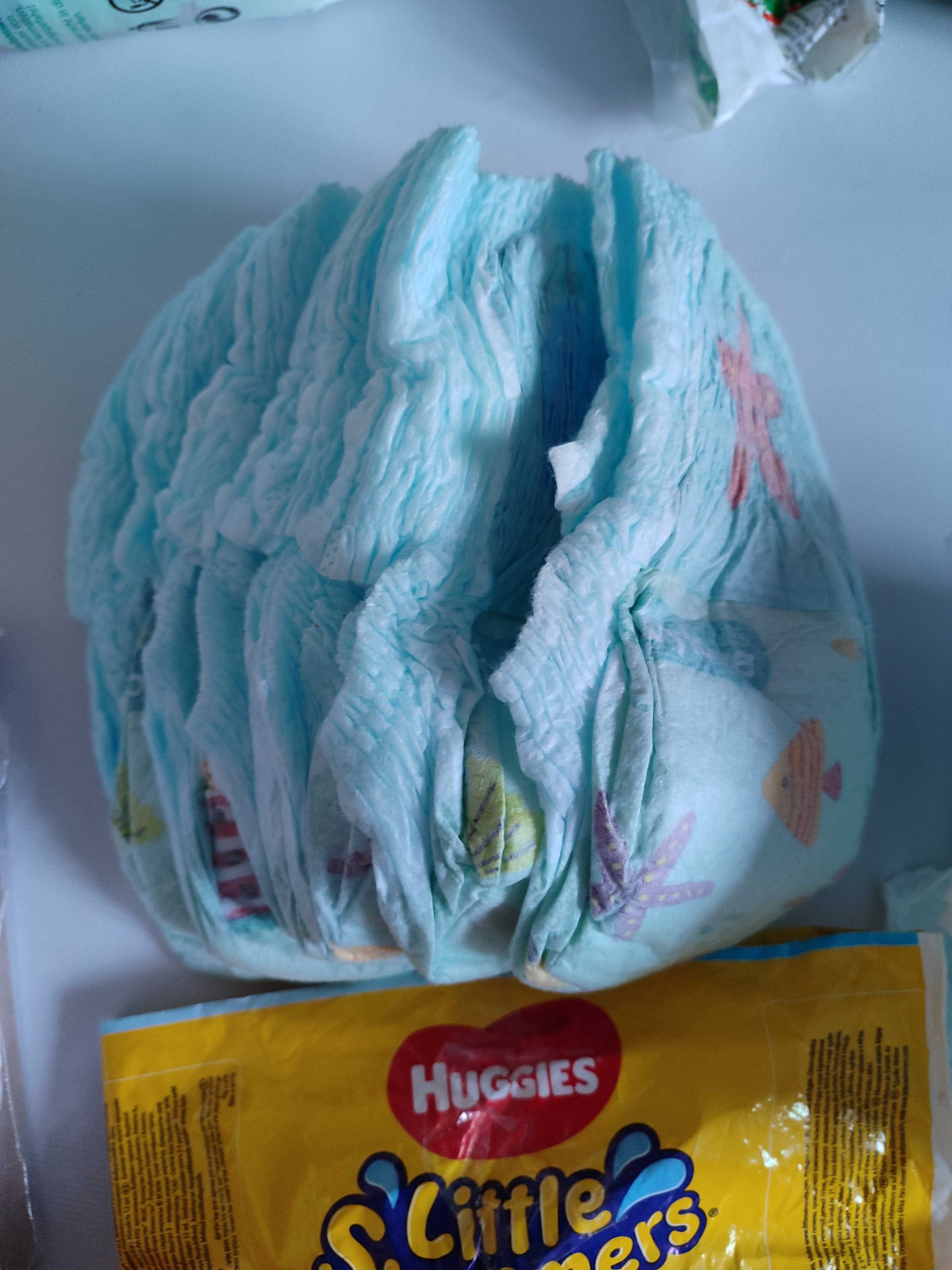 Памперсы для ребенка неполные упаковки 3- 8 кг