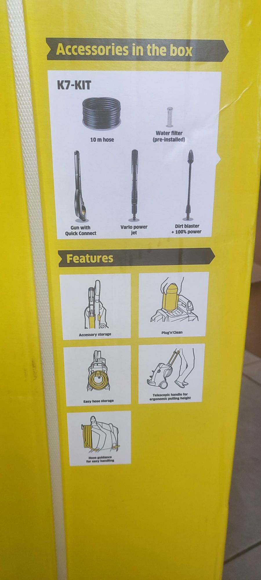 Нова побутова мийка karcher k7 power, 3.0 кВт