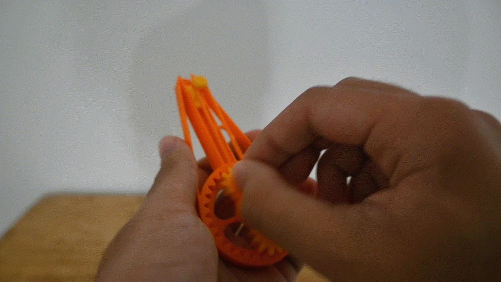 Spinner Engrenagem de Pistão