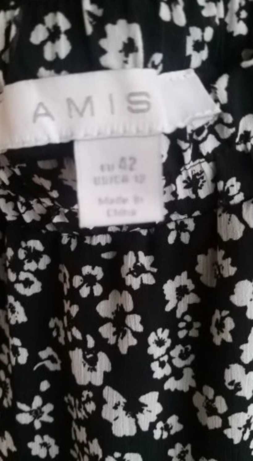 Spódnica w kwiatki firmy Amisu rozmiar 42