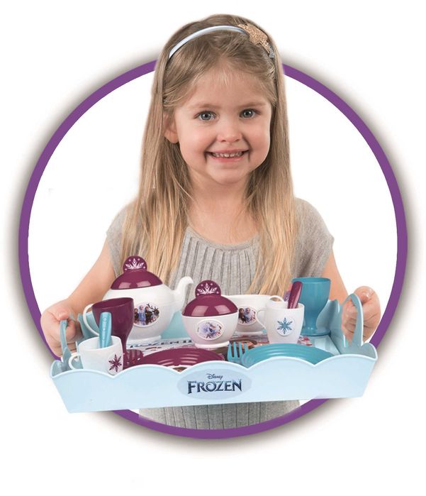 Дитячий Возик "Фроузен 2" з тацею, Smoby, 17 акс., 310517