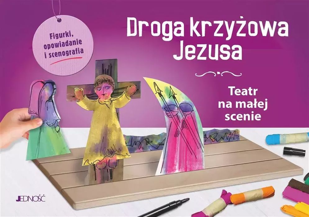 Droga krzyżowa Jezusa. Teatr na małej scenie. Jedność