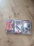 3 Gry na PSP widoczne na zdjęciu