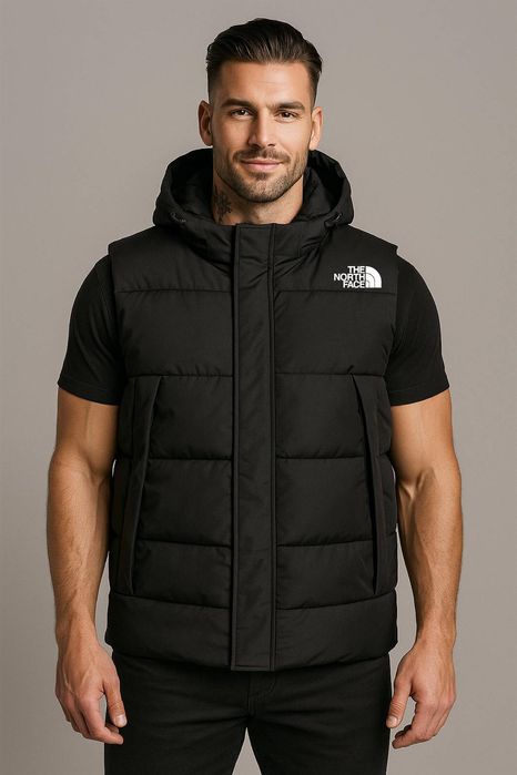 Kamizelki męskie z kapturem