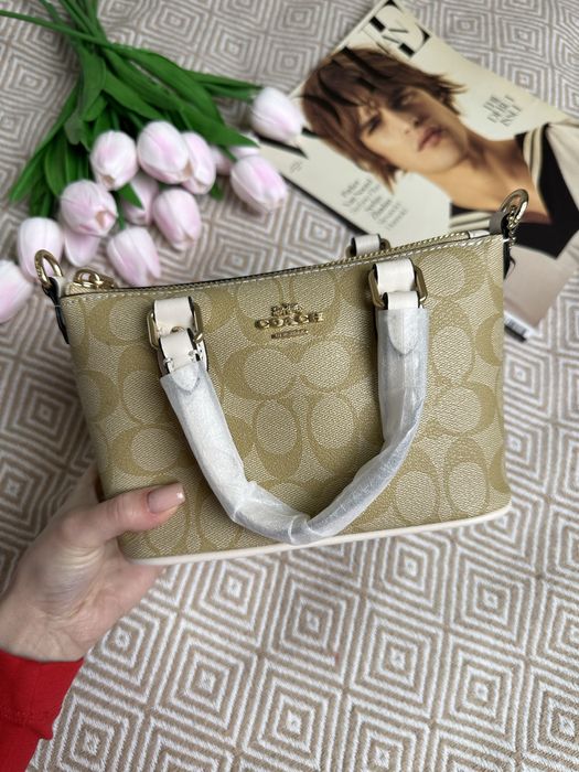 Жіноча Сумка Coach mini кросс-боді  ( Guees / lacoste / Pinko )