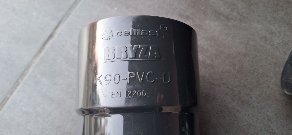 Kolano Bryza srednica 90 mm Grafit RAL  7021