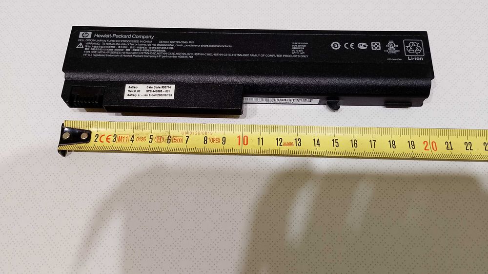 Аккумуляторная батарея с нерабочего ноутбука Compaq 6510