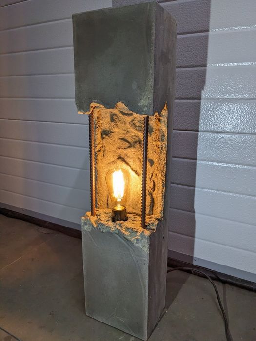 Ліхтар з бетону , лофт