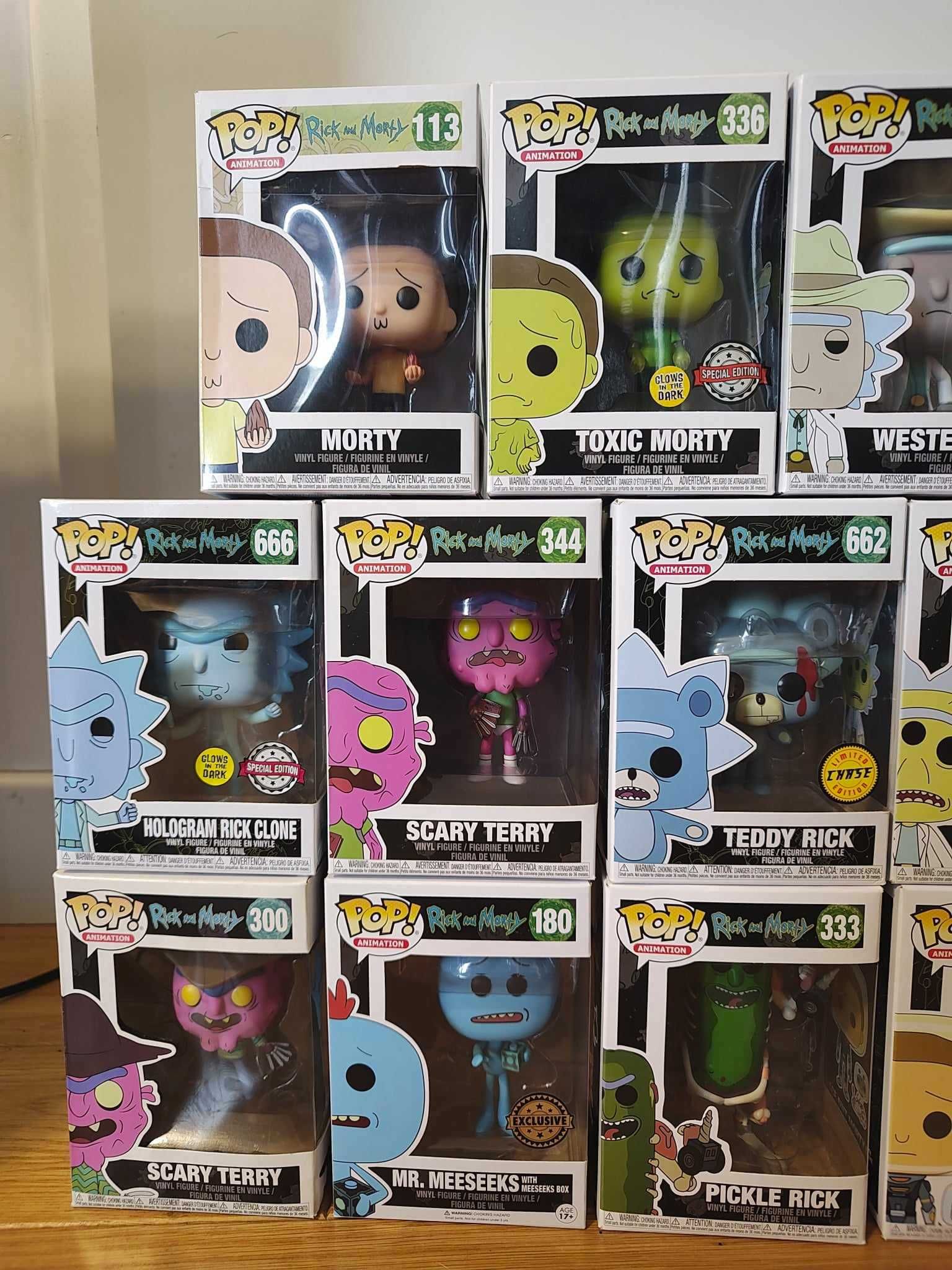 Funko POP Rick Morty zestaw