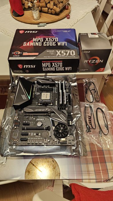 Motherboard + cpu r7 3700x