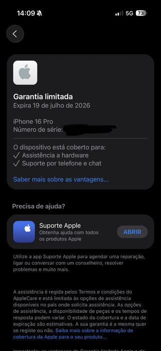 Iphone 16 Pro 128gb black Titanium c/bateria a 100%