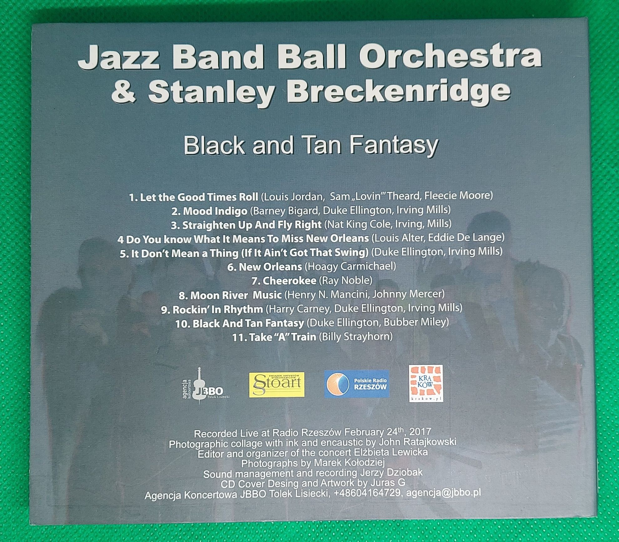 Jazz Band Ball Orchestra & Stanley Breckenridge Black and Tan Fantasy