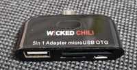 Wicked Chili czytnik kart 5 in 1 OTG adapter SD mini usb