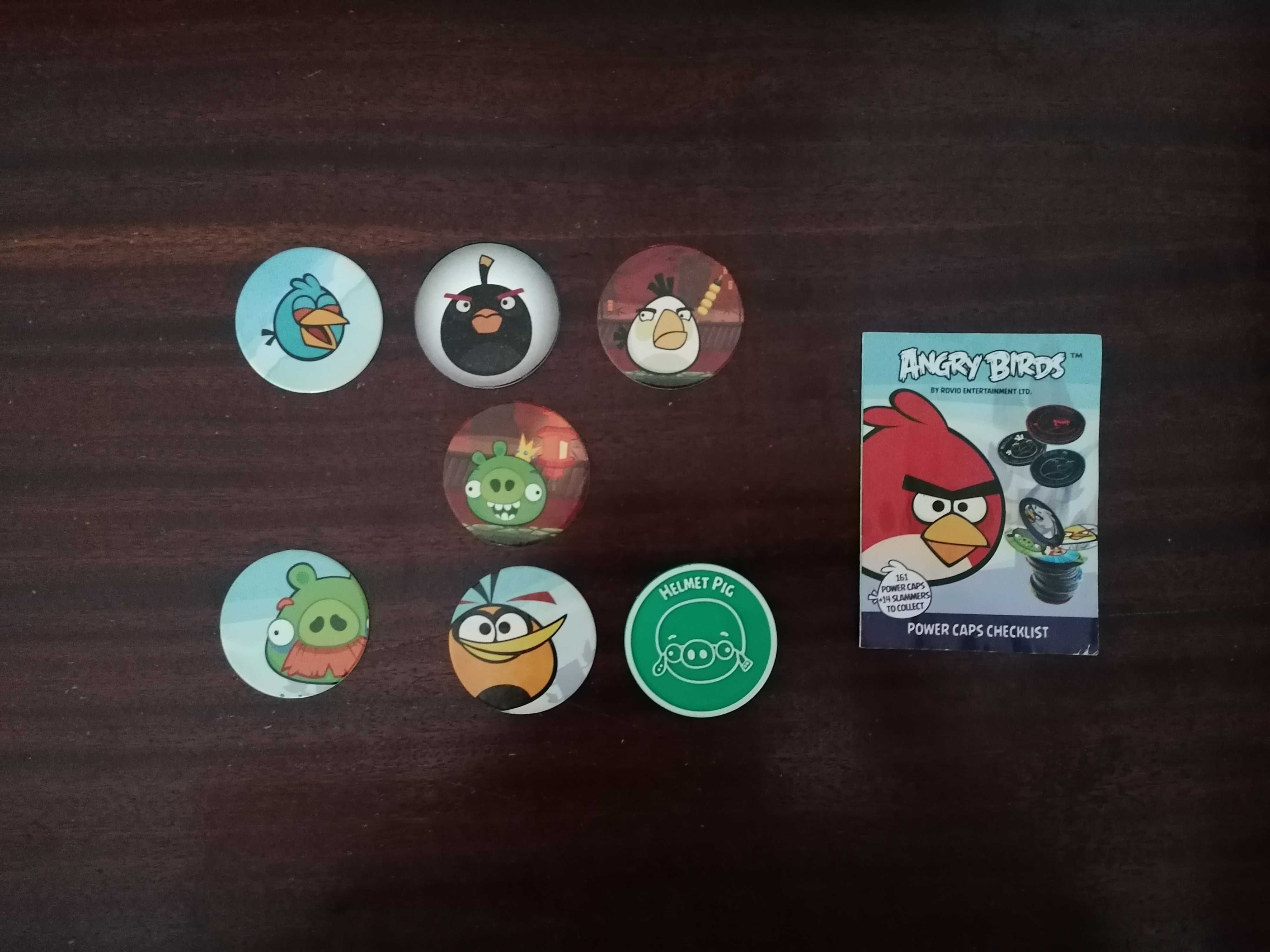 Lote Tazos e Autocolantes Oficiais e Bollycao e Cheetos Angry Birds