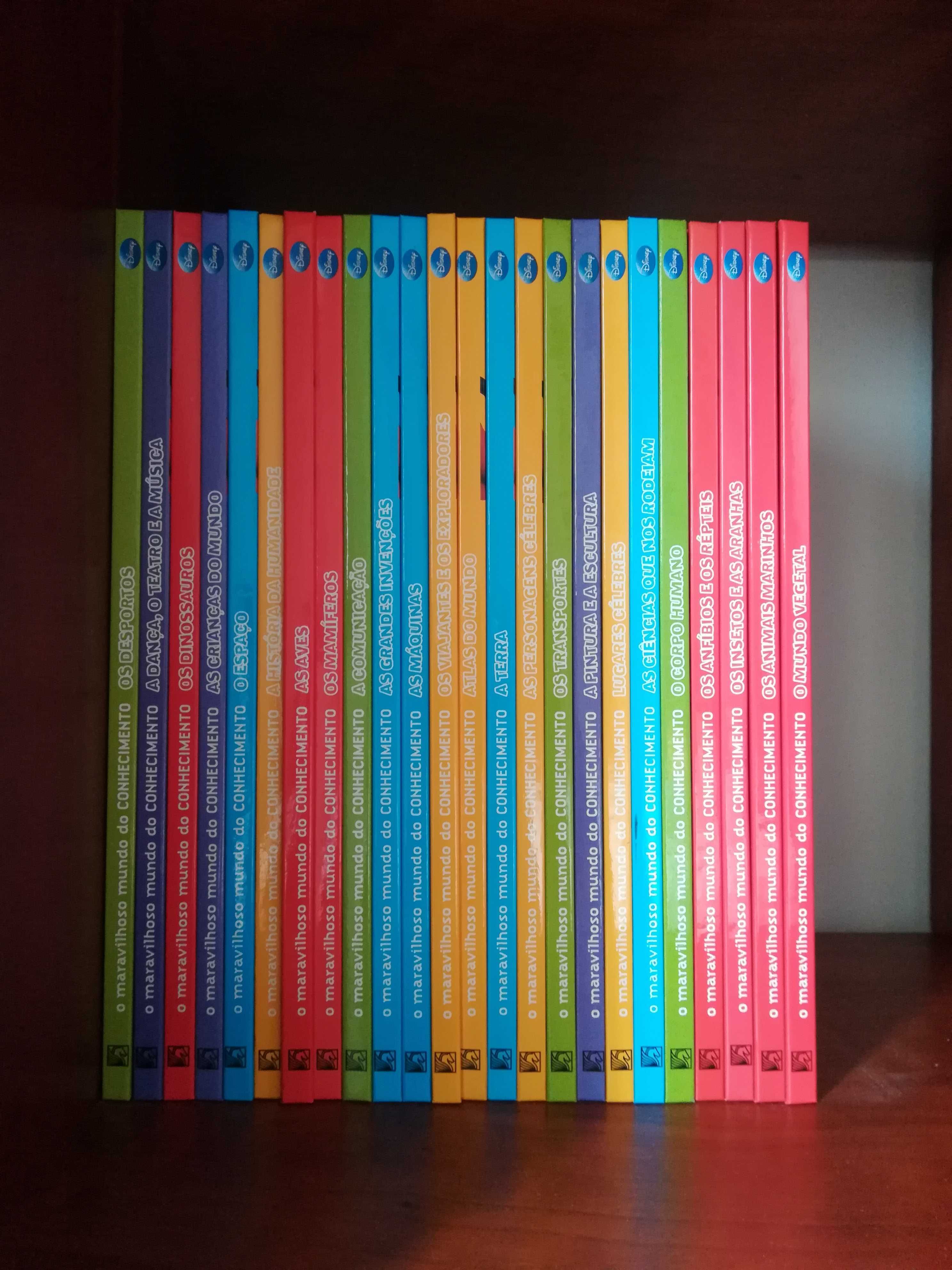 Enciclopédia de 24 volumes: “O Maravilhoso Mundo do Conhecimento”