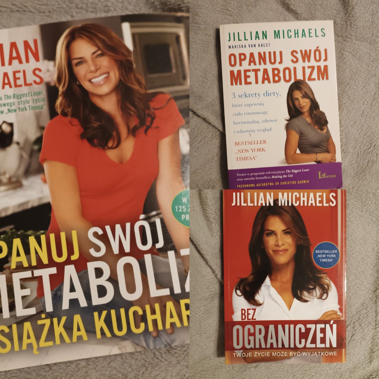 3 książki o odchudzaniu Jillian Michaela za cenę 1