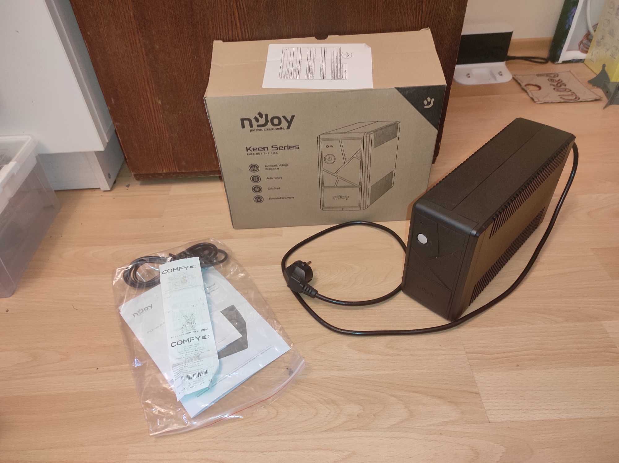 Безперебійник, джерело безперебійного живлення Njoy Keen 800