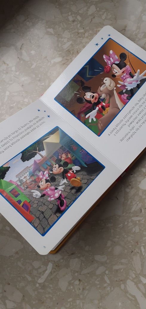Książeczka bajka Dzień Pełen Wrażeń Mickey Myszka Miki Disney Junior