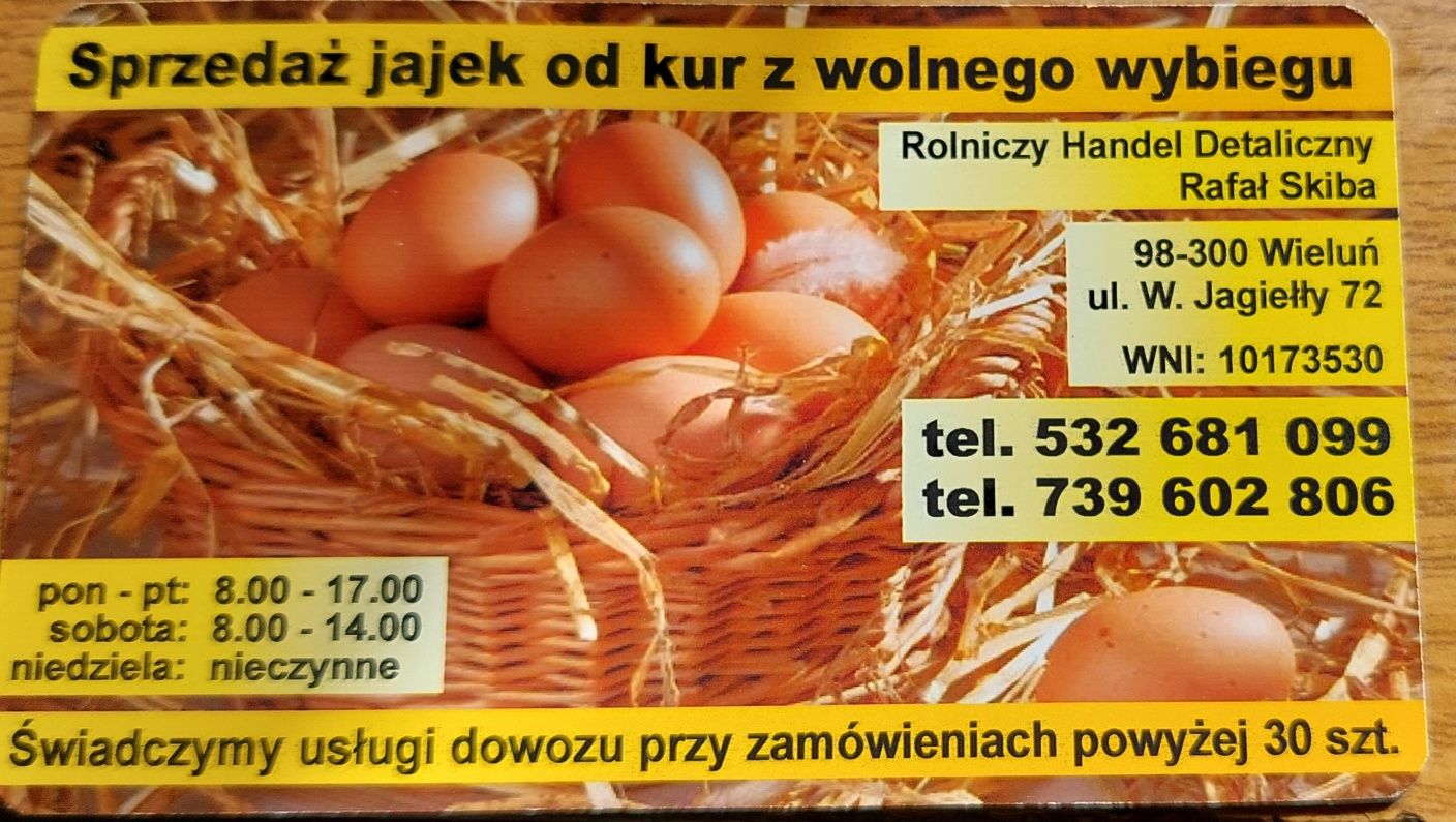 Jajka wiejskie,jajka od kur z wolnego wybiegu