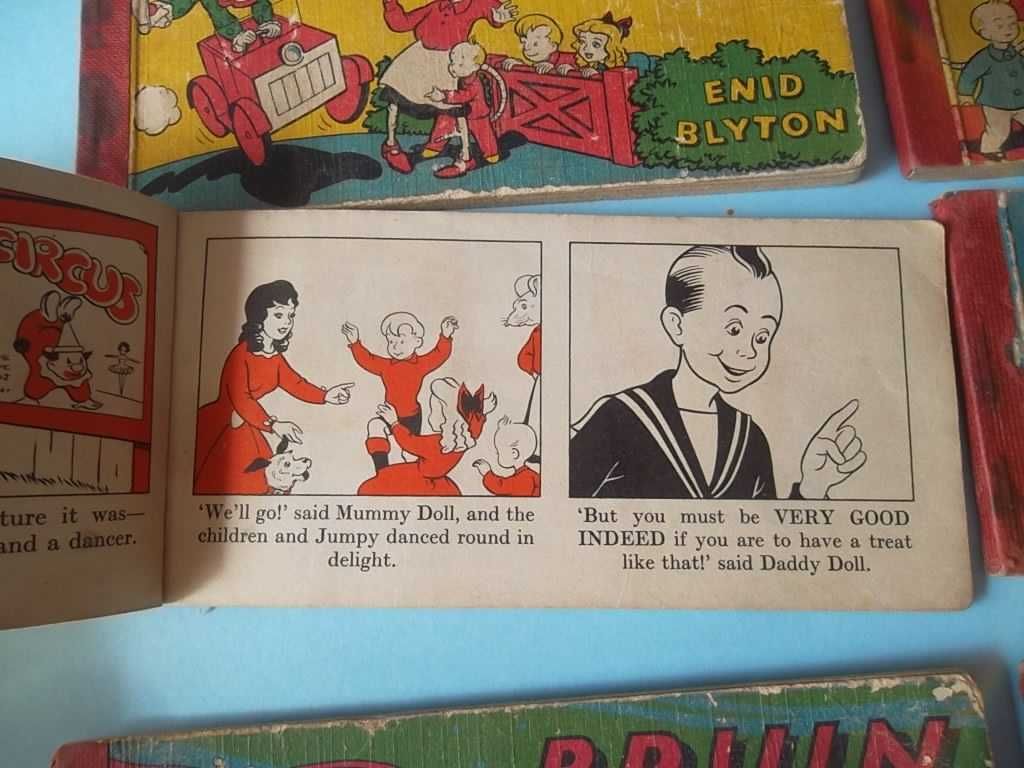 Livros infantis dos anos 50 ENID BLYTON Mary Mouse Books 9 LIVROS