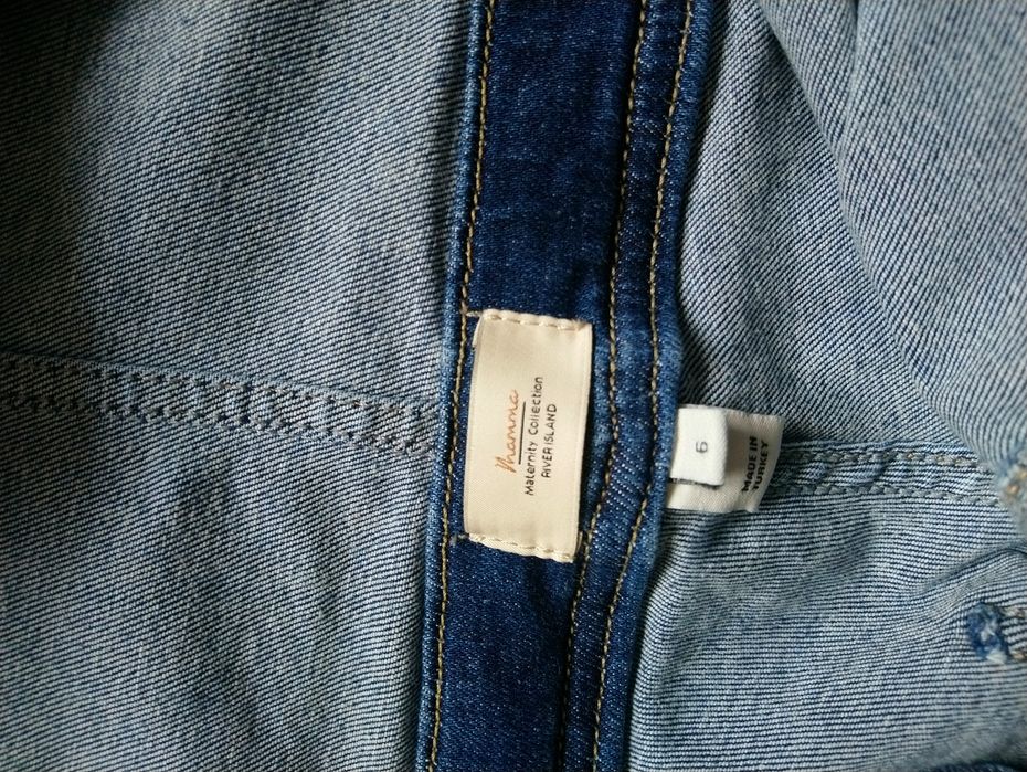 Джинсовий комбінезон для вагітних UK 6, EU 32 розмір